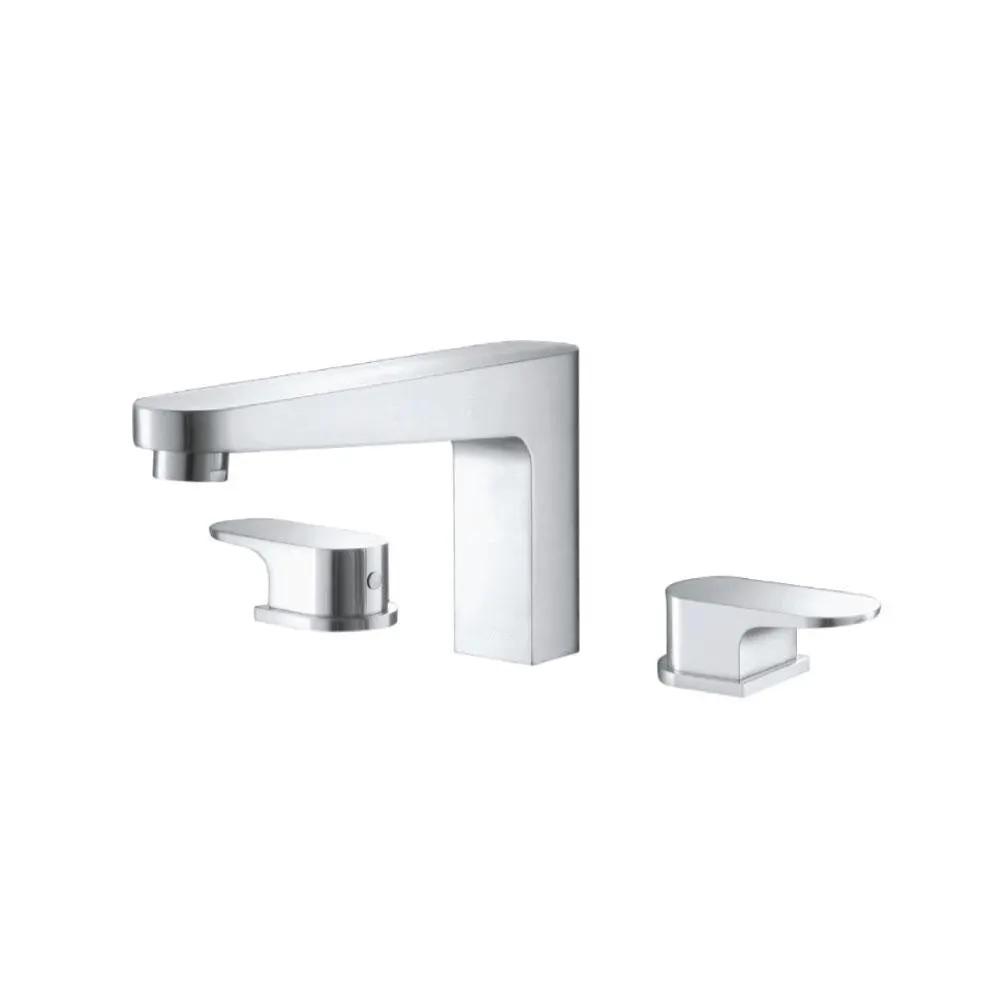 brushed nickel pvd tub faucet