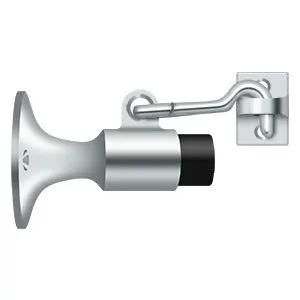 polished chrome wall mount bumper