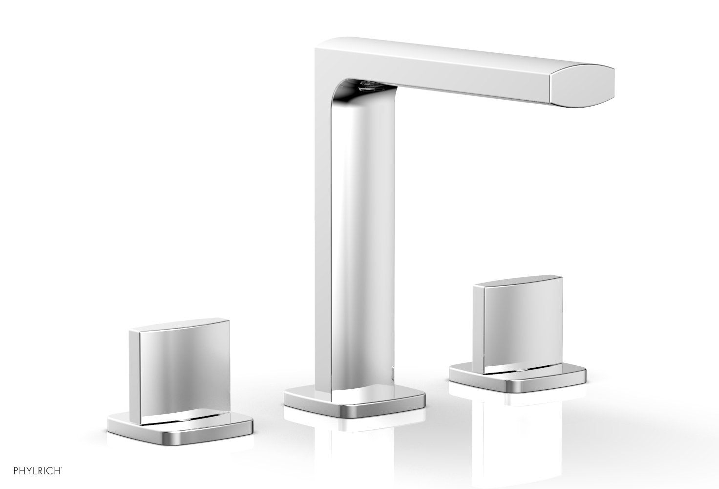 polished chrome faucet