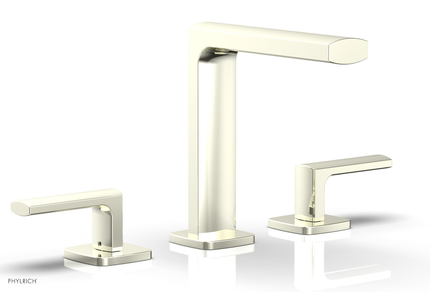 Phylrich RADI Widespread Faucet - Lever Handles High Spout