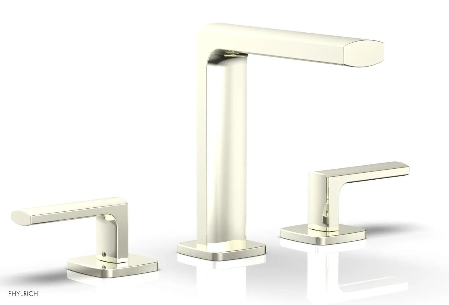 Phylrich RADI Widespread Faucet - Lever Handles High Spout by Phylrich
