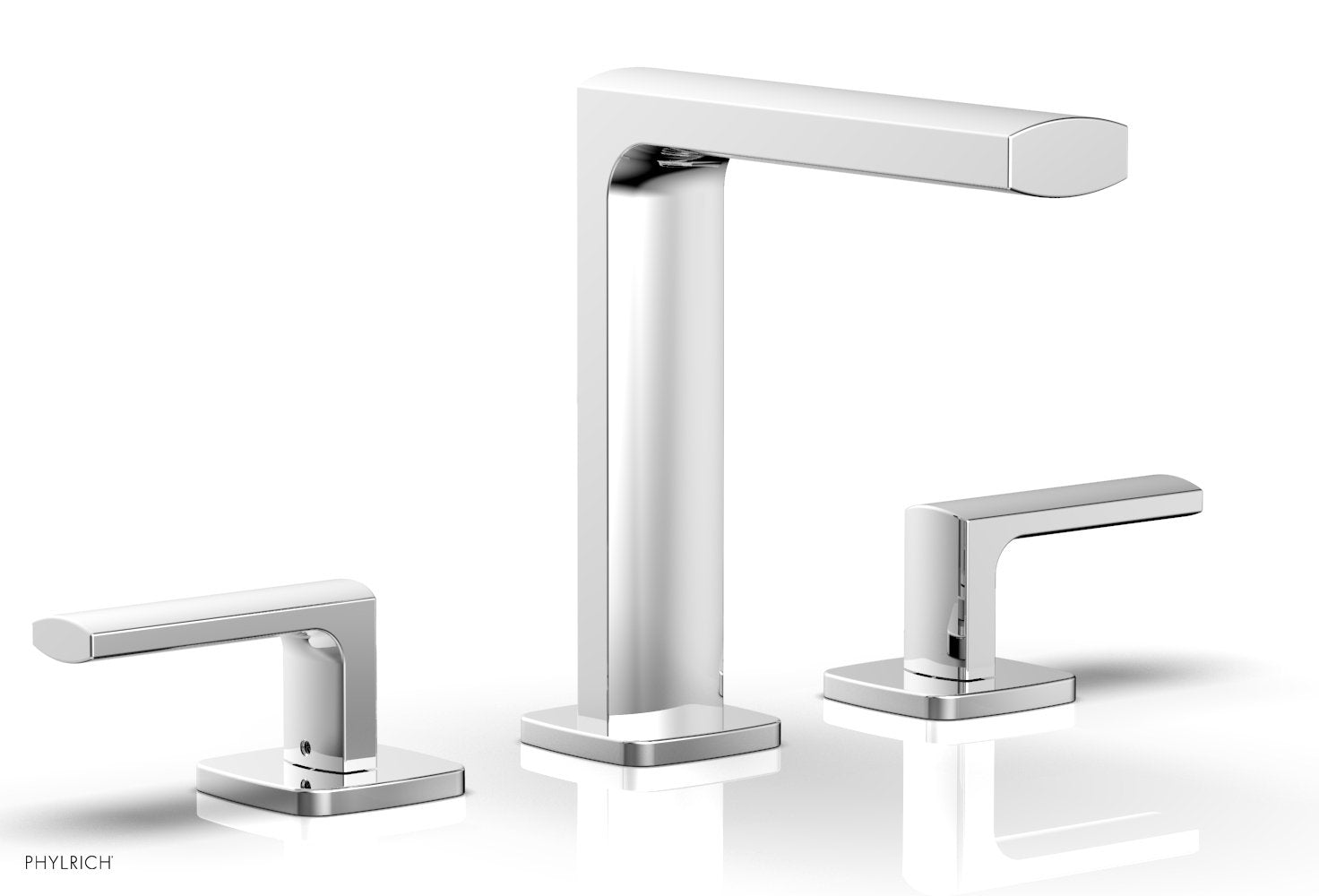 polished chrome faucet