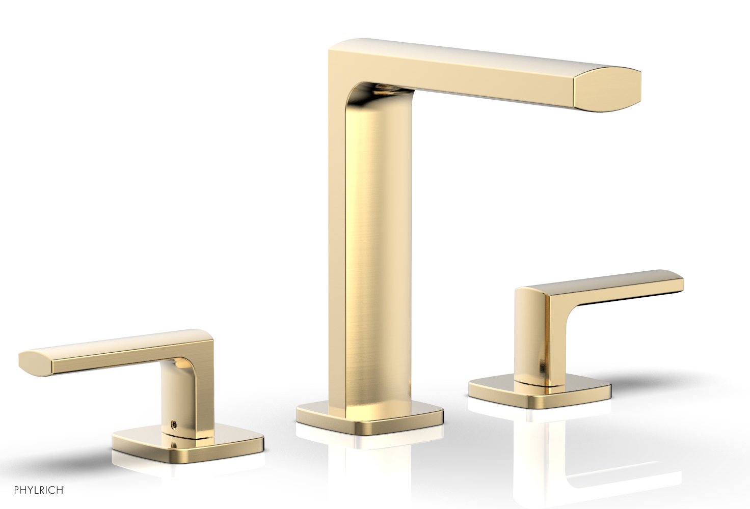 Phylrich RADI Widespread Faucet - Lever Handles High Spout