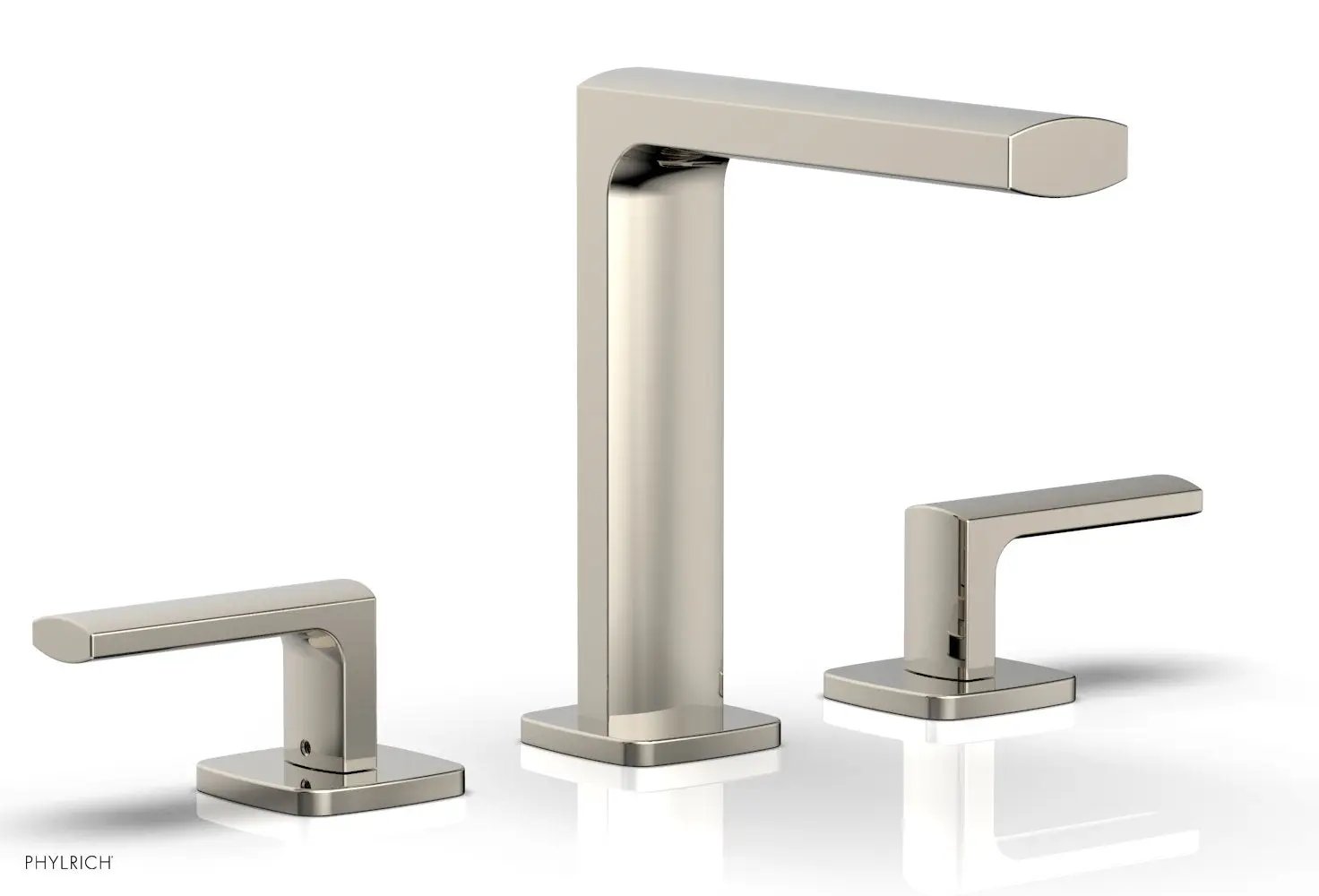 Phylrich RADI Widespread Faucet - Lever Handles High Spout by Phylrich