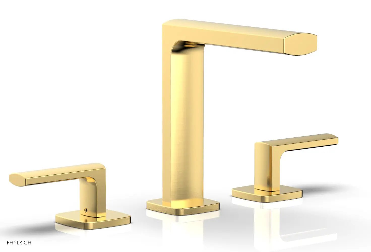 Phylrich RADI Widespread Faucet - Lever Handles High Spout by Phylrich