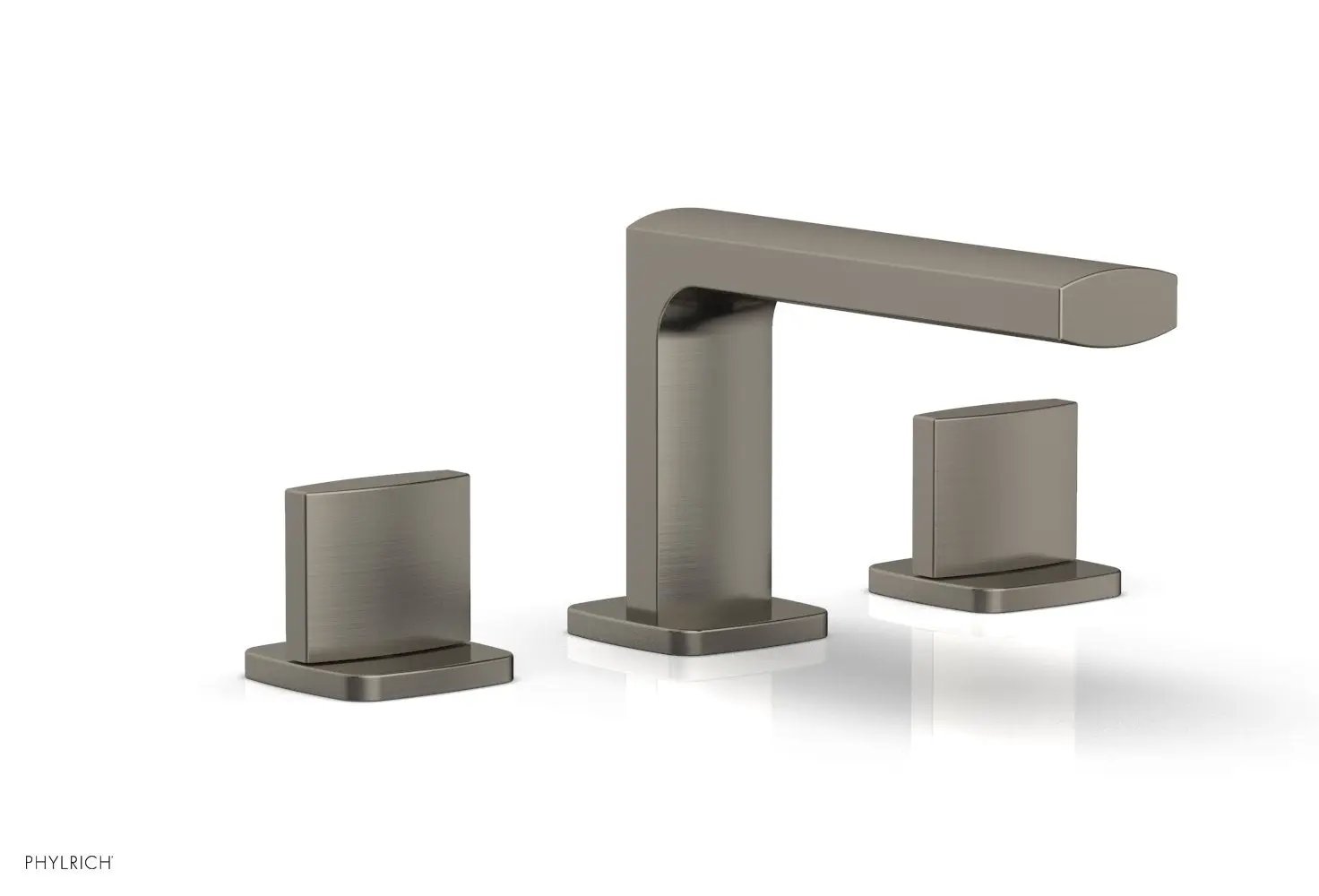 Phylrich RADI Widespread Faucet - Blade Handles Low Spout by Phylrich