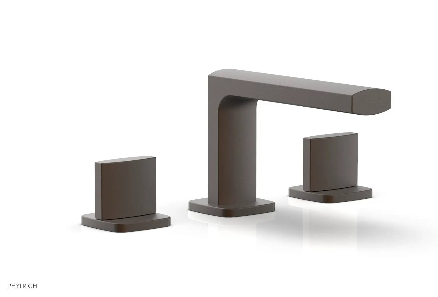 Phylrich RADI Widespread Faucet - Blade Handles Low Spout by Phylrich