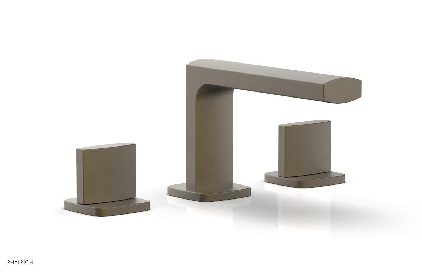 Phylrich RADI Widespread Faucet - Blade Handles Low Spout by Phylrich