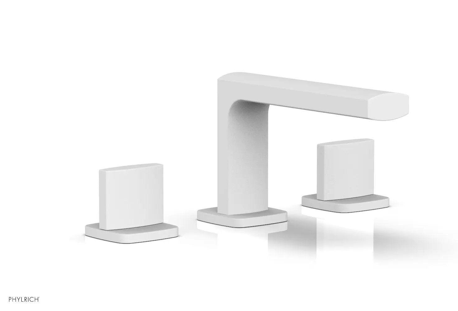 Phylrich RADI Widespread Faucet - Blade Handles Low Spout by Phylrich