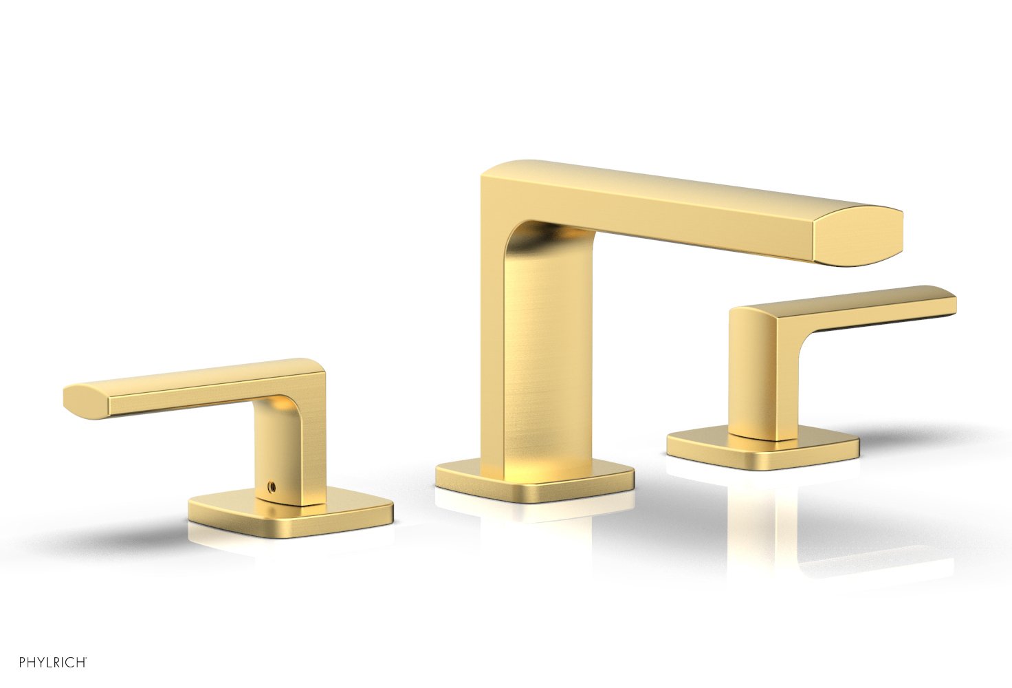 Phylrich RADI Widespread Faucet - Lever Handles Low Spout