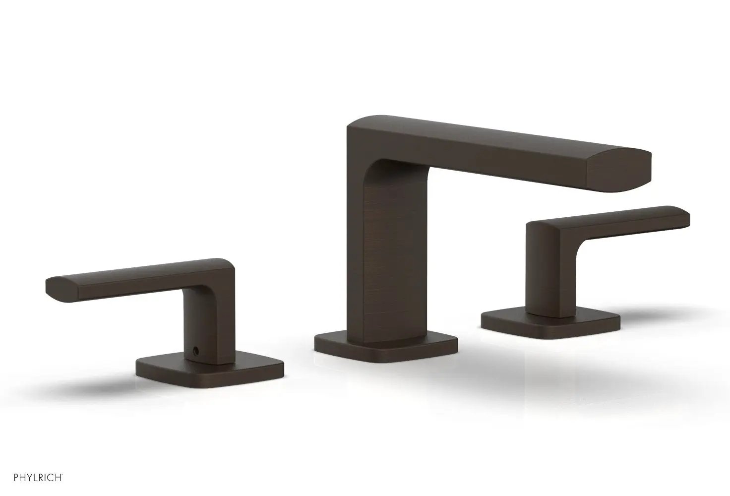 Phylrich RADI Widespread Faucet - Lever Handles Low Spout by Phylrich