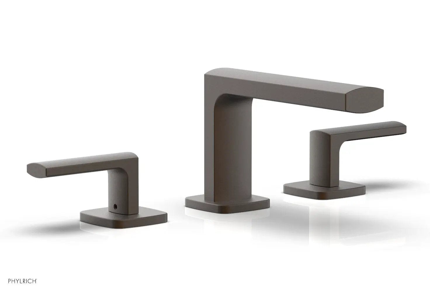 Phylrich RADI Widespread Faucet - Lever Handles Low Spout by Phylrich