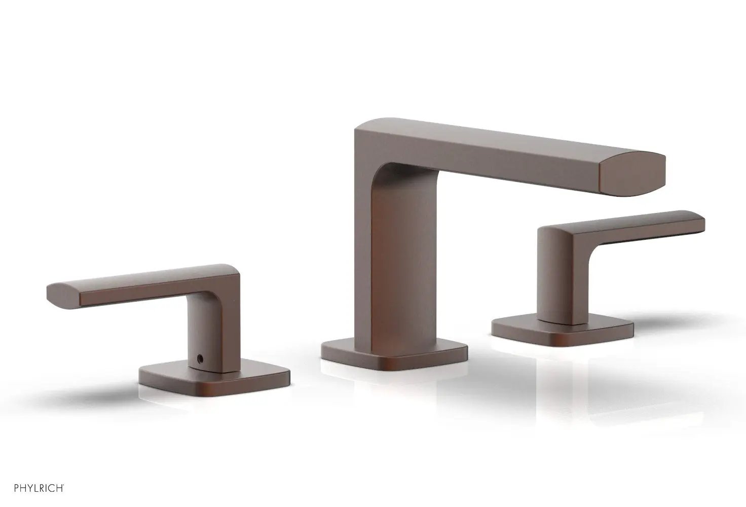 Phylrich RADI Widespread Faucet - Lever Handles Low Spout by Phylrich