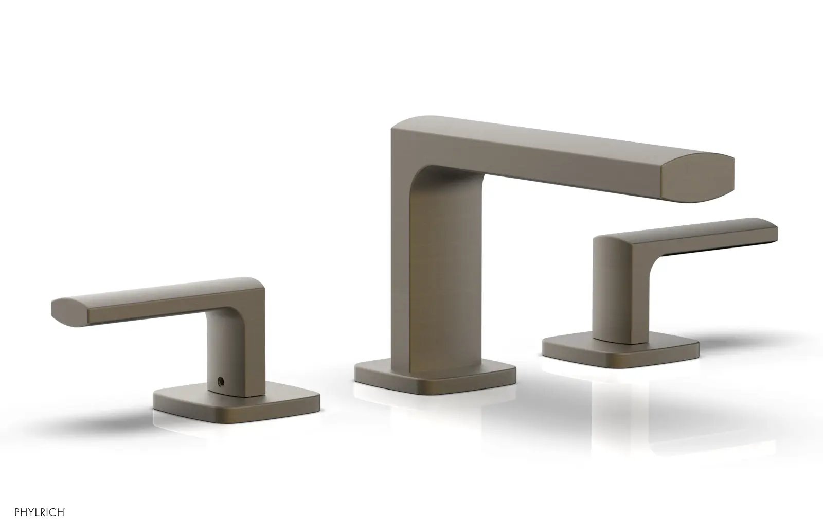 Phylrich RADI Widespread Faucet - Lever Handles Low Spout by Phylrich