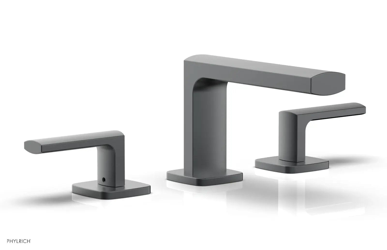 Phylrich RADI Widespread Faucet - Lever Handles Low Spout by Phylrich