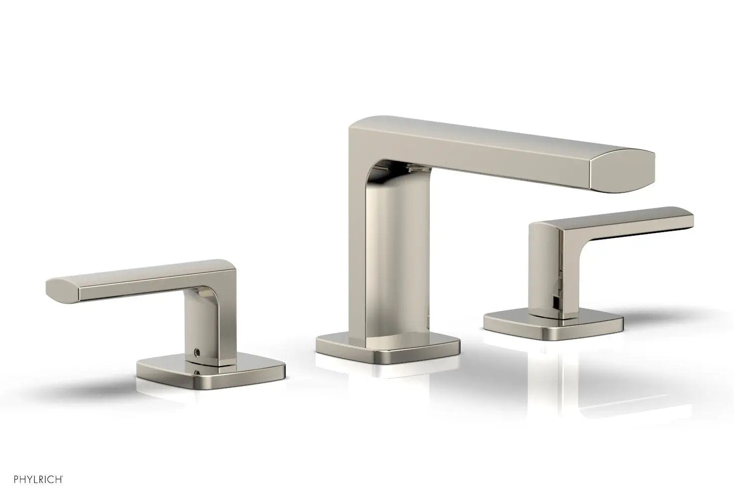 Phylrich RADI Widespread Faucet - Lever Handles Low Spout by Phylrich