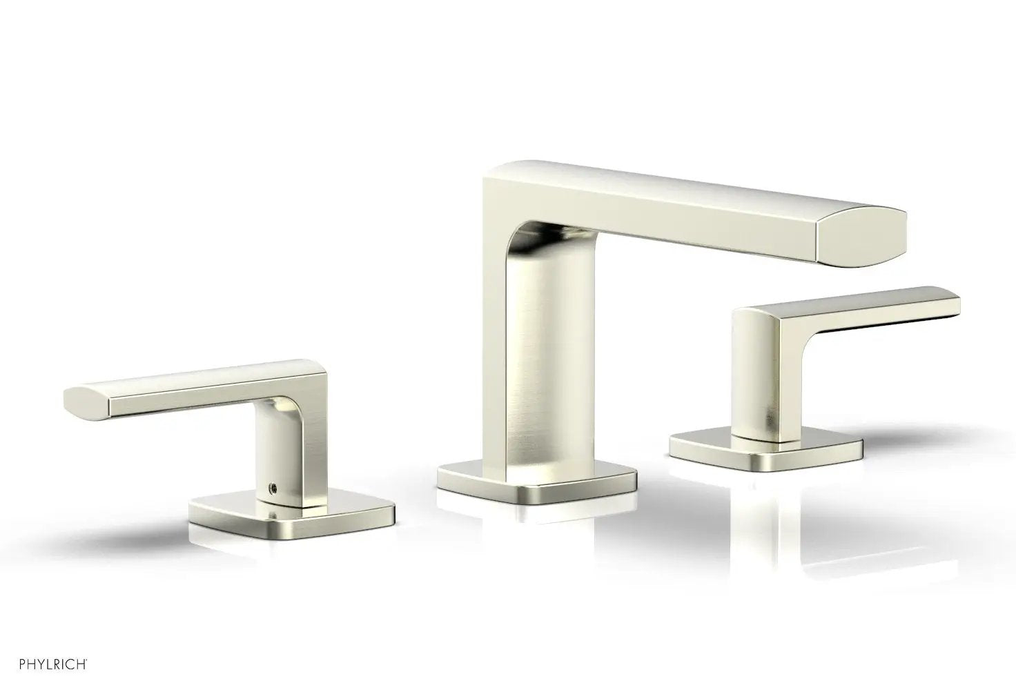 Phylrich RADI Widespread Faucet - Lever Handles Low Spout by Phylrich