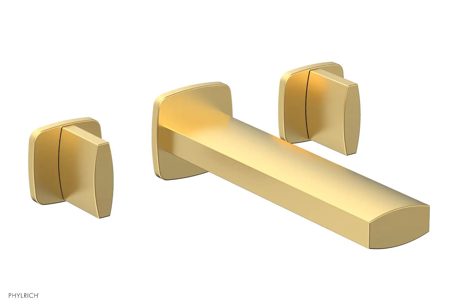 Phylrich RADI Wall Lavatory Set - Blade Handles by Phylrich