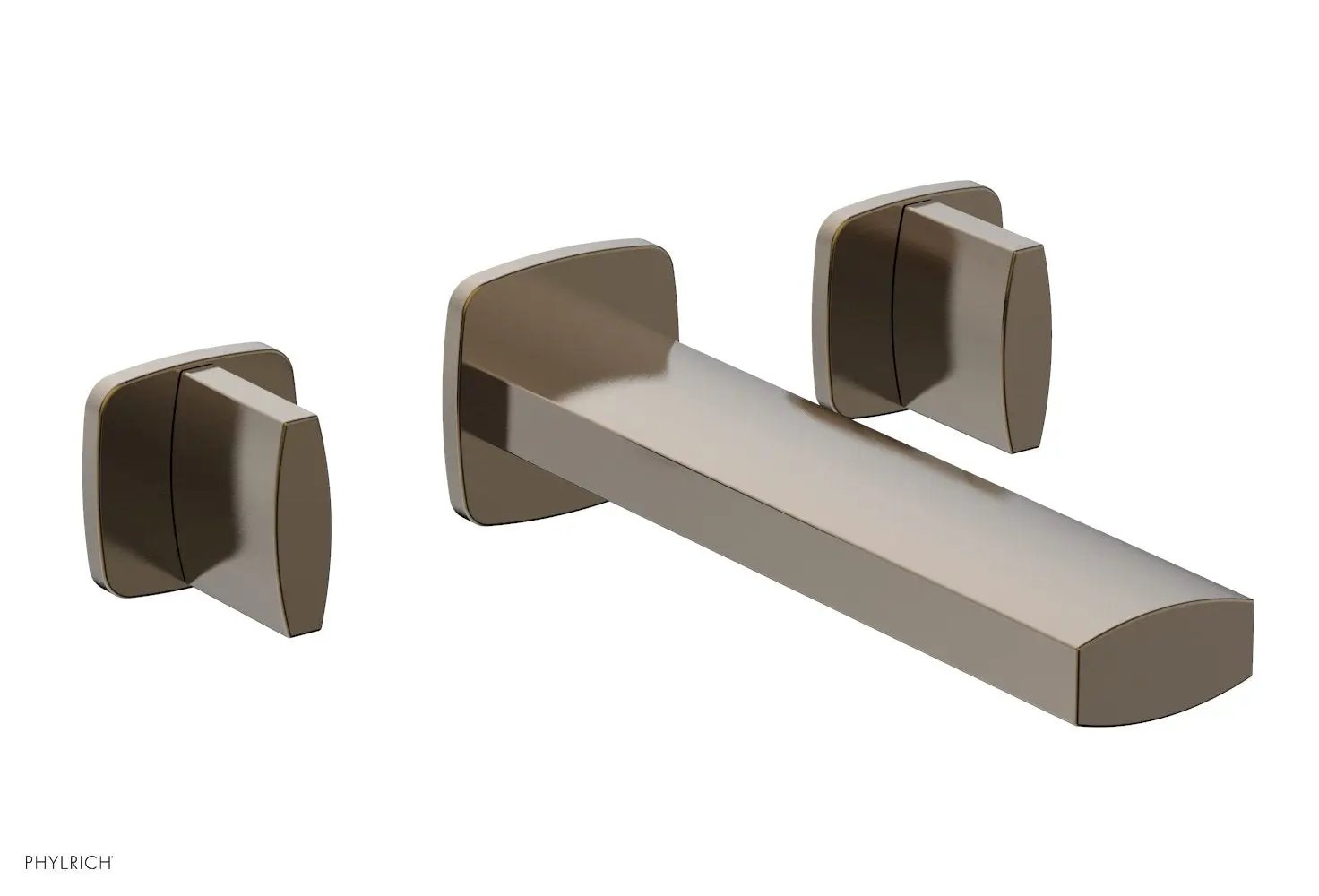 Phylrich RADI Wall Lavatory Set - Blade Handles by Phylrich