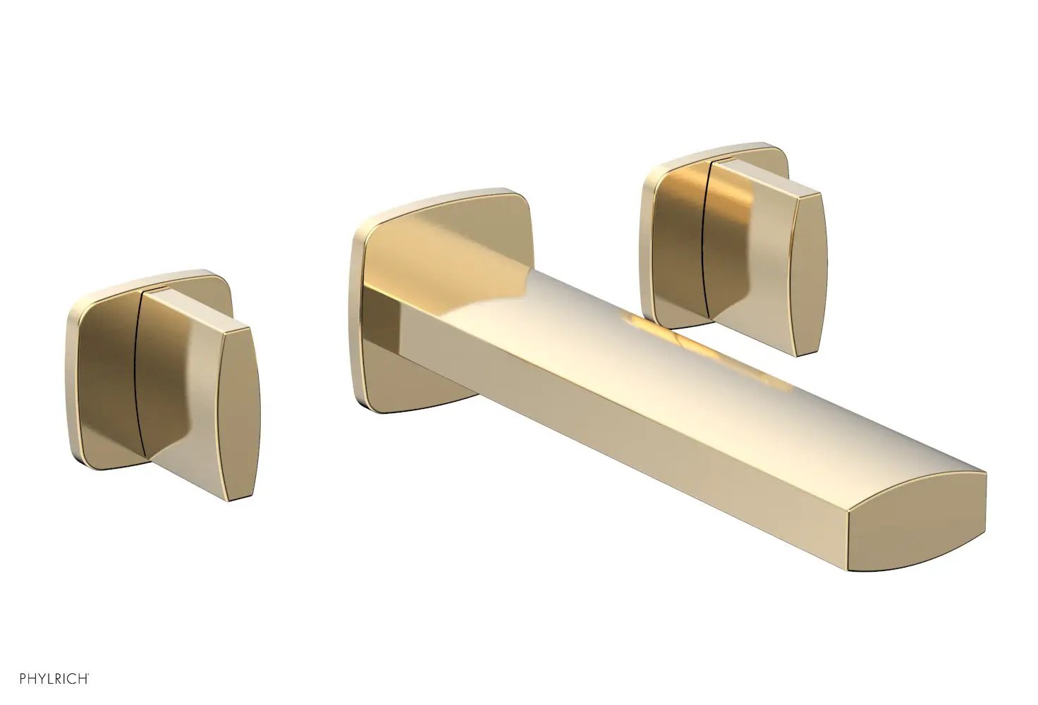 Phylrich RADI Wall Lavatory Set - Blade Handles by Phylrich