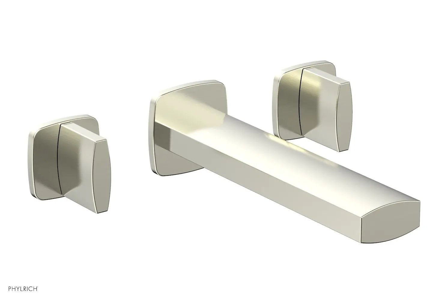 Phylrich RADI Wall Lavatory Set - Blade Handles by Phylrich