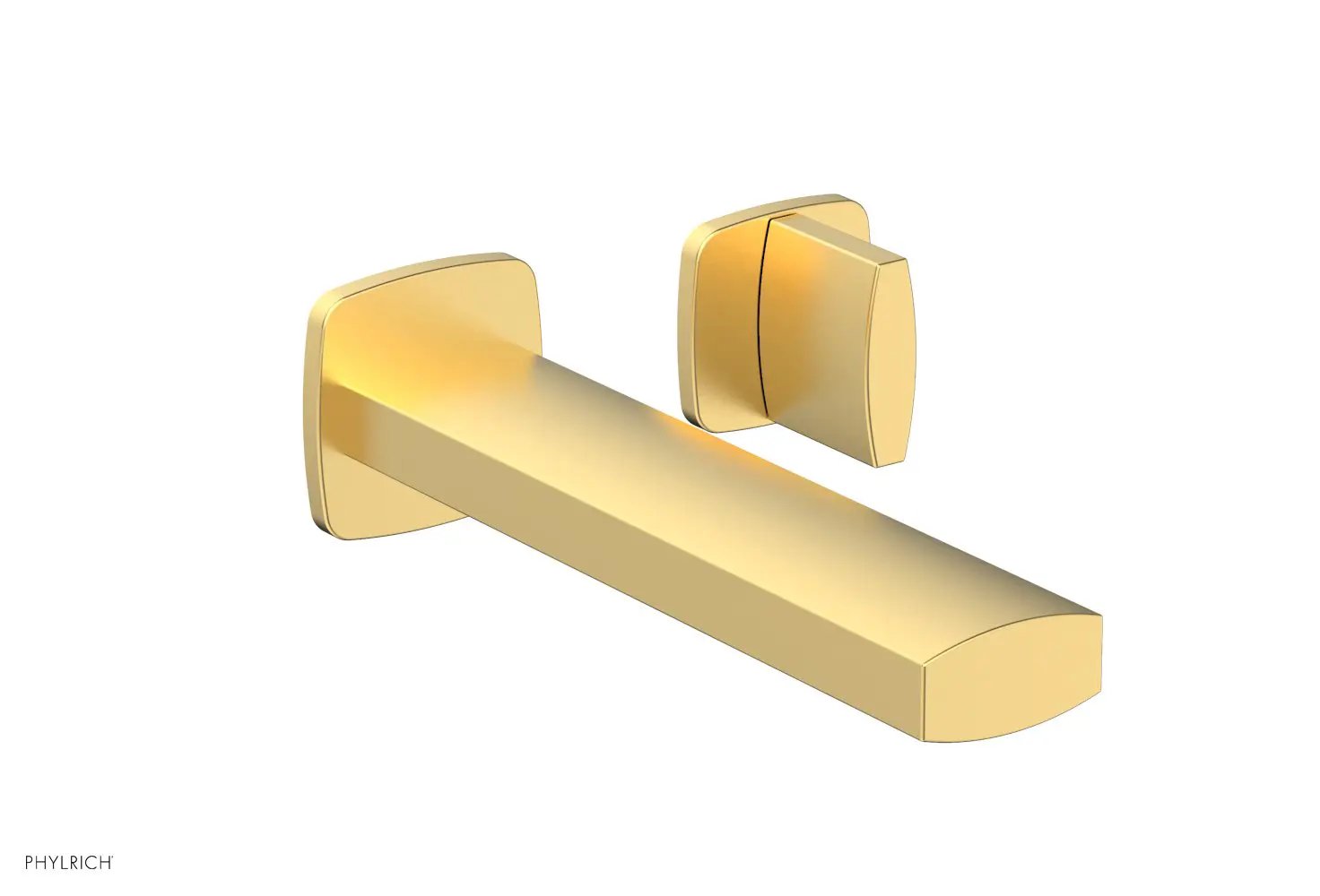 Phylrich RADI Single Handle Wall Lavatory Set - Blade Handles by Phylrich