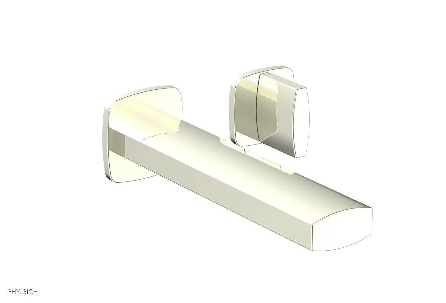 Phylrich RADI Single Handle Wall Lavatory Set - Blade Handles by Phylrich