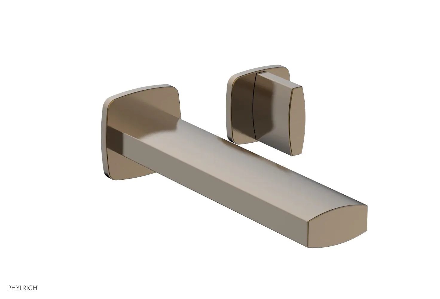 Phylrich RADI Single Handle Wall Lavatory Set - Blade Handles by Phylrich