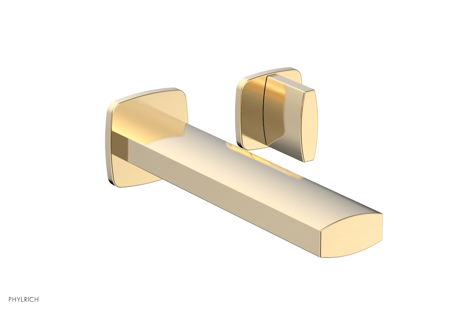 Phylrich RADI Single Handle Wall Lavatory Set - Blade Handles by Phylrich