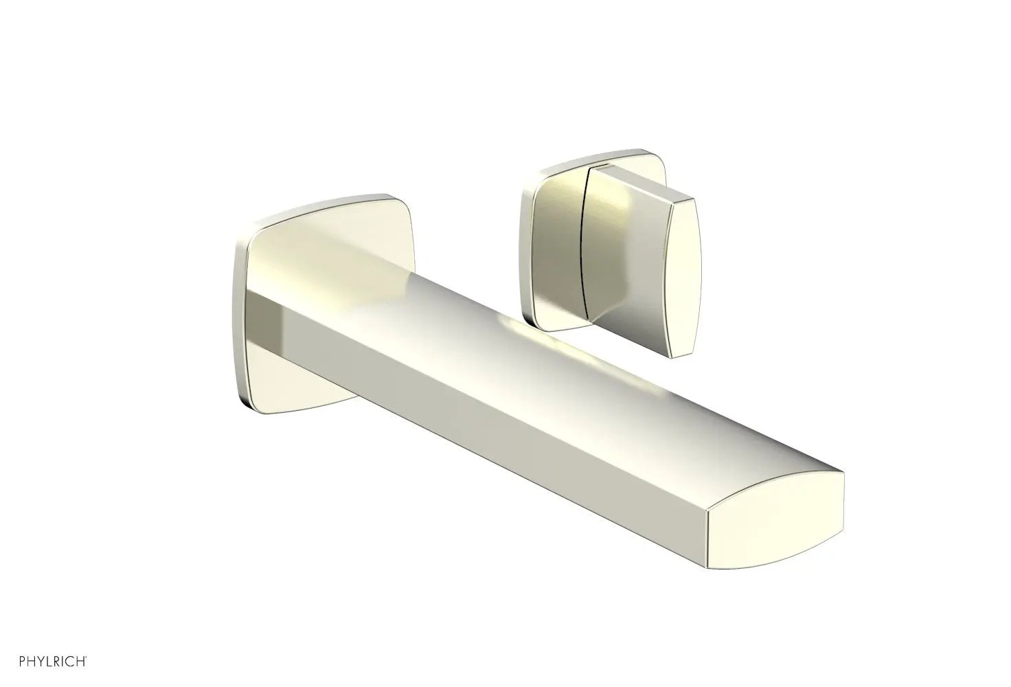Phylrich RADI Single Handle Wall Lavatory Set - Blade Handles by Phylrich