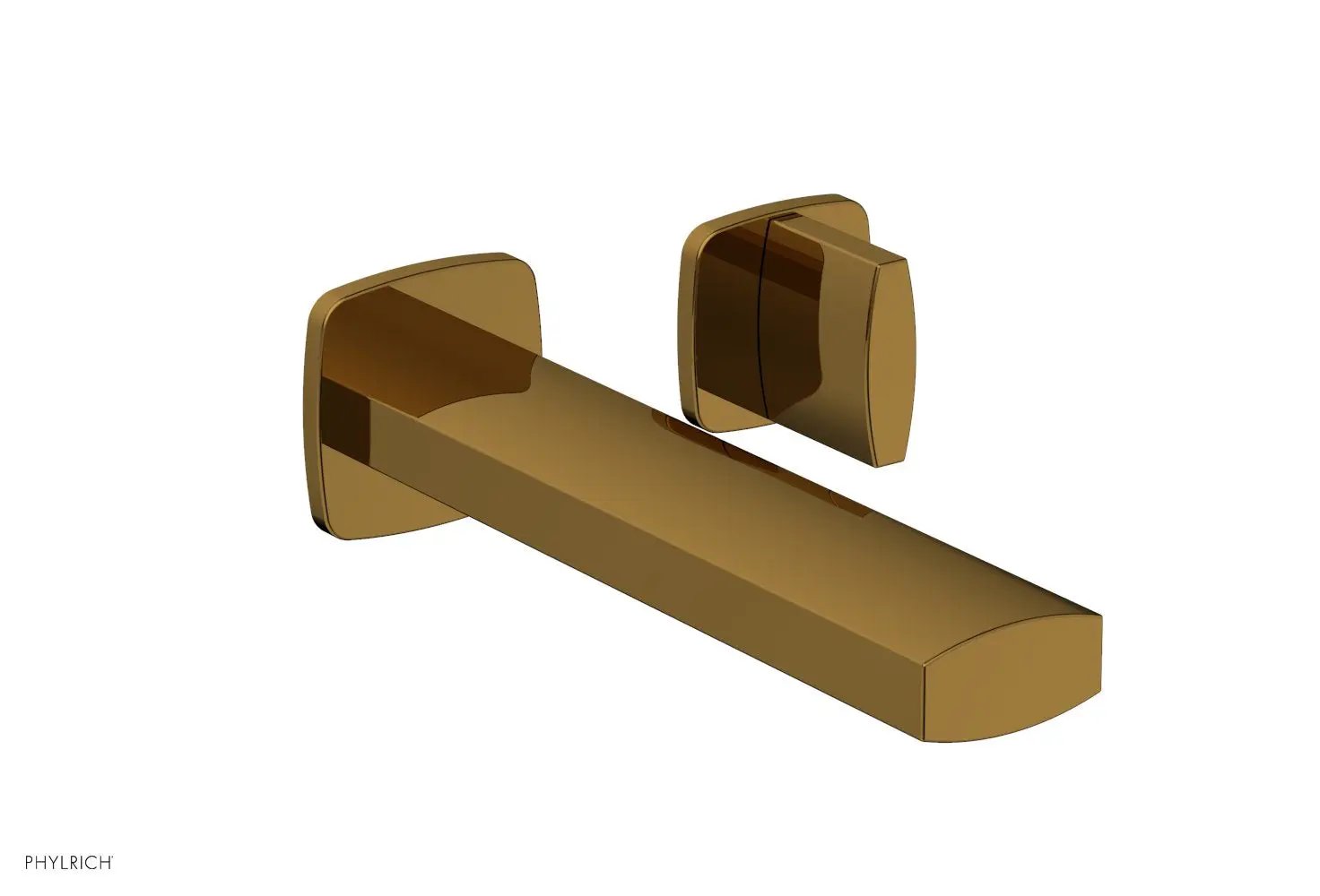 Phylrich RADI Single Handle Wall Lavatory Set - Blade Handles by Phylrich
