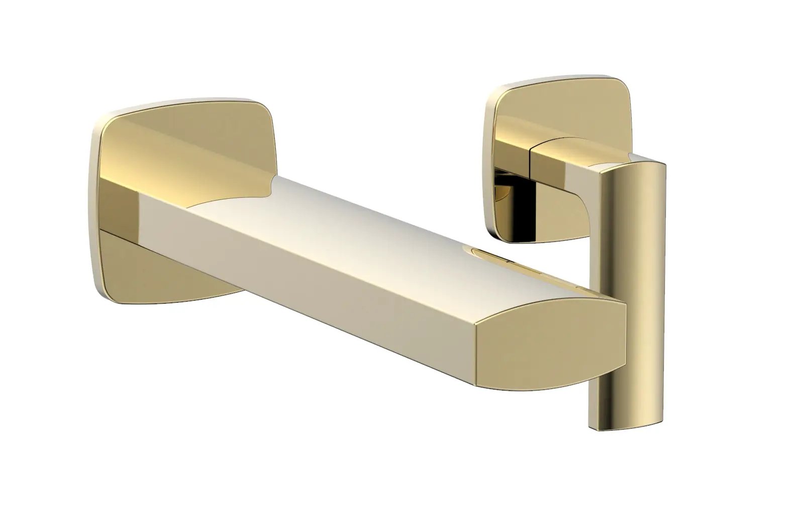 Phylrich RADI Single Handle Wall Lavatory Set - Lever Handles by Phylrich
