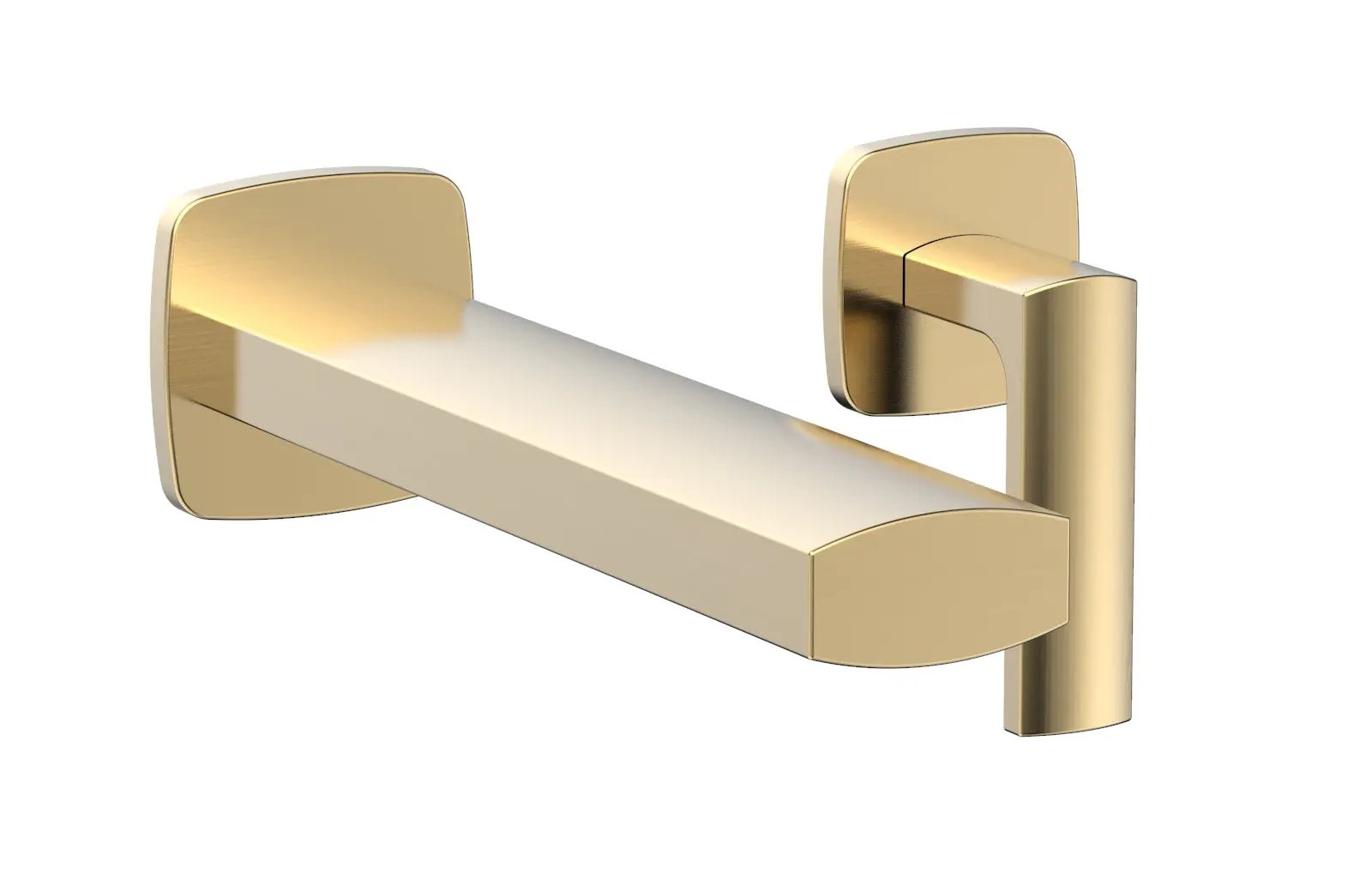 Phylrich RADI Single Handle Wall Lavatory Set - Lever Handles by Phylrich