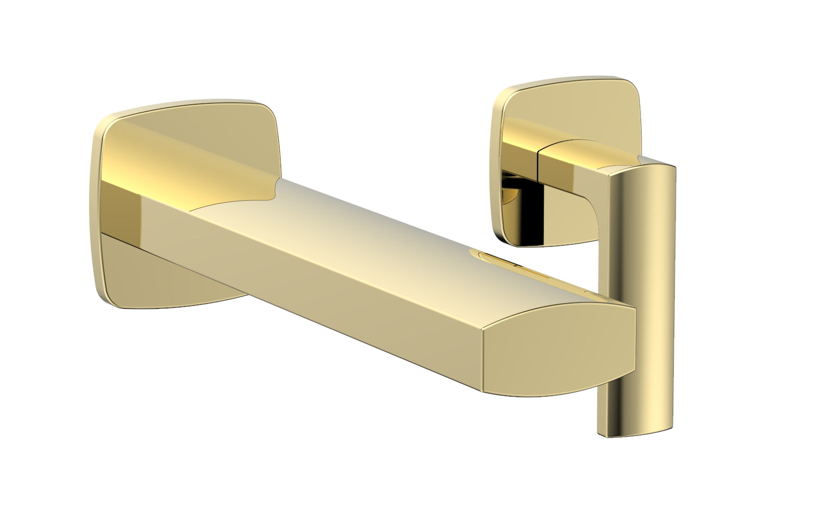 Phylrich RADI Single Handle Wall Lavatory Set - Lever Handles by Phylrich
