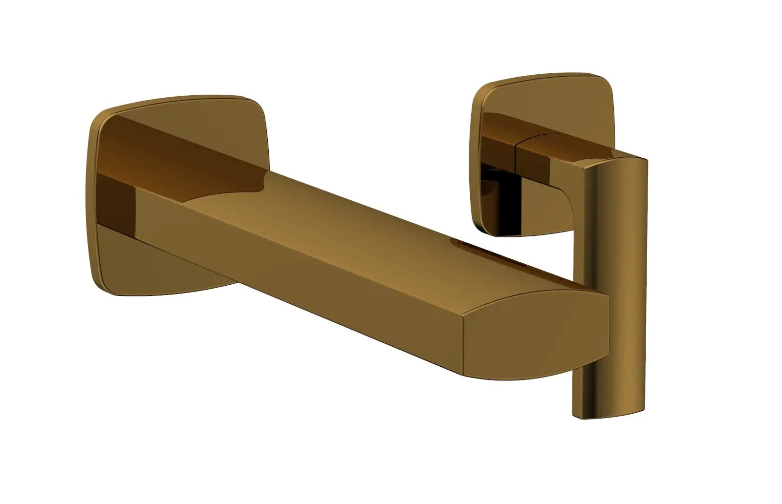Phylrich RADI Single Handle Wall Lavatory Set - Lever Handles by Phylrich