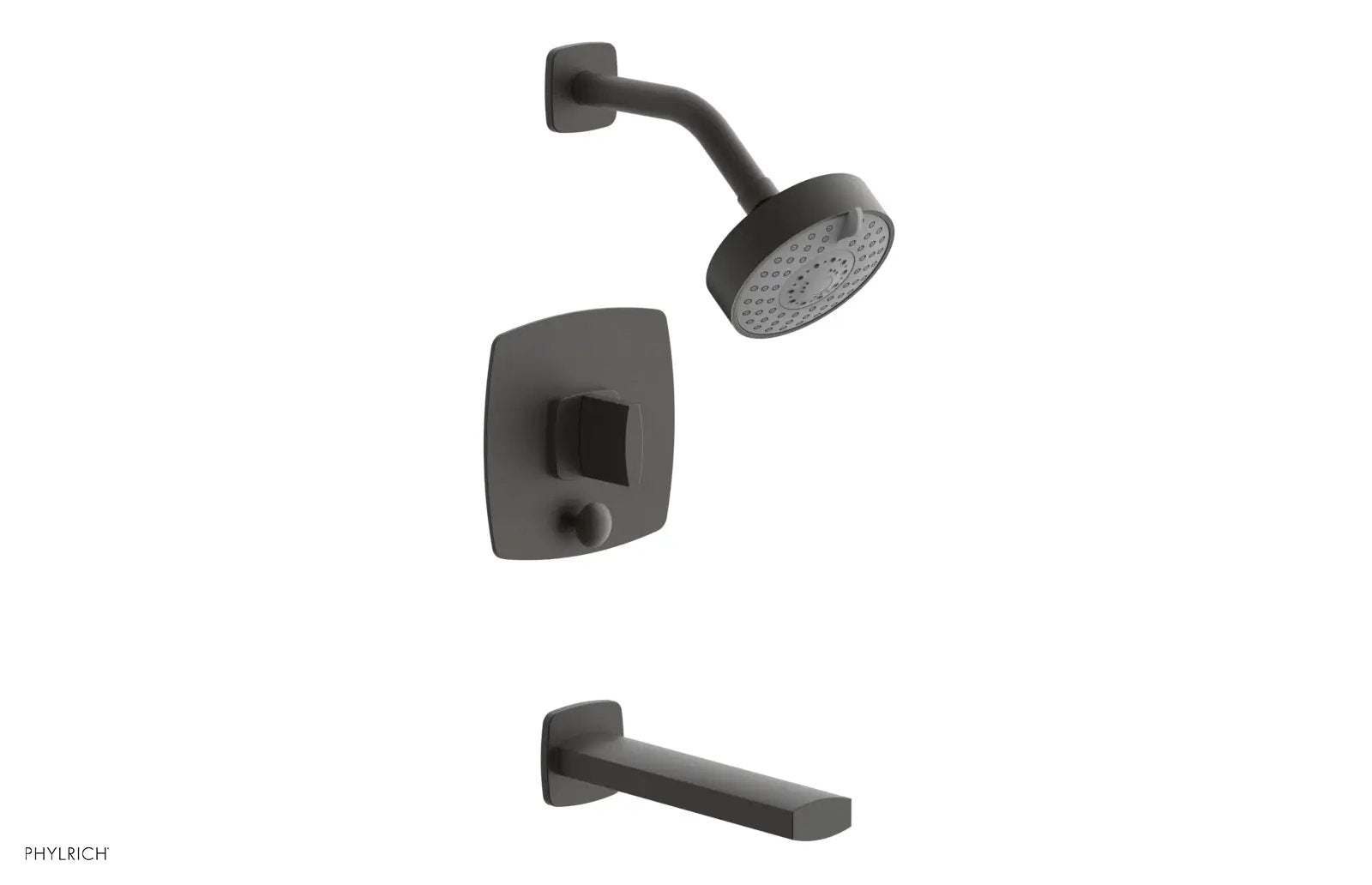 Phylrich RADI Pressure Balance Tub and Shower Set - Blade Handle by Phylrich
