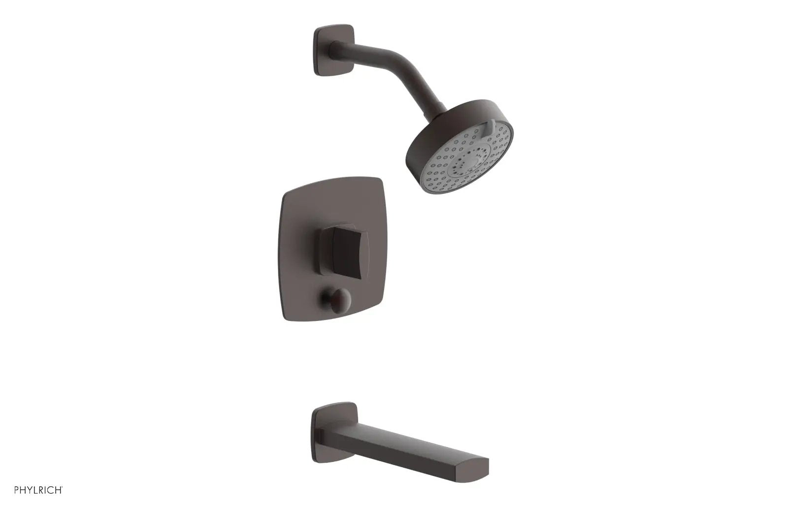 Phylrich RADI Pressure Balance Tub and Shower Set - Blade Handle by Phylrich