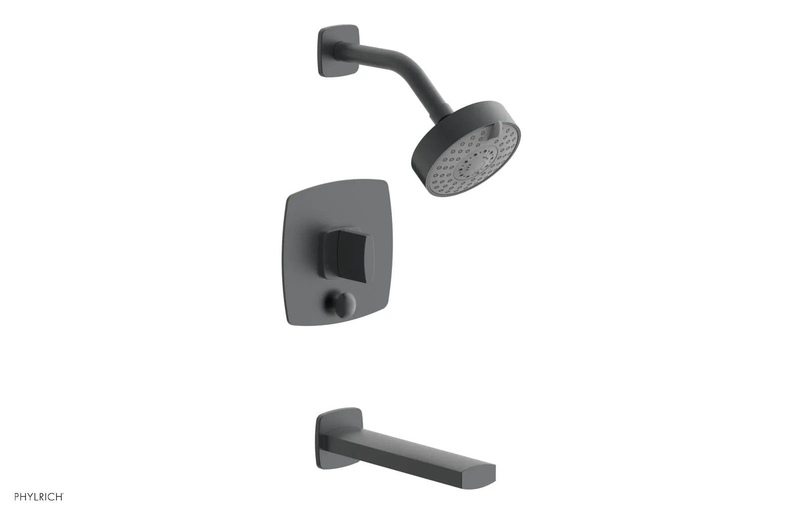 Phylrich RADI Pressure Balance Tub and Shower Set - Blade Handle by Phylrich