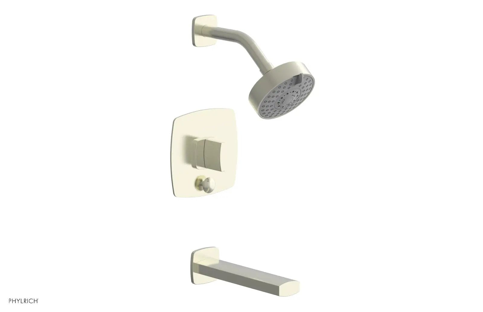 Phylrich RADI Pressure Balance Tub and Shower Set - Blade Handle by Phylrich