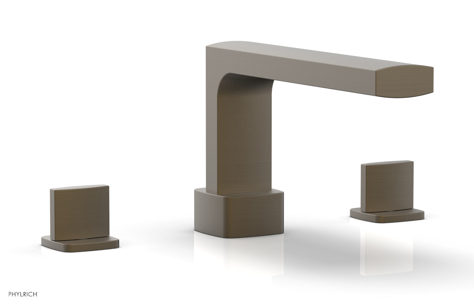 Phylrich RADI Deck Tub Set - Blade Handles