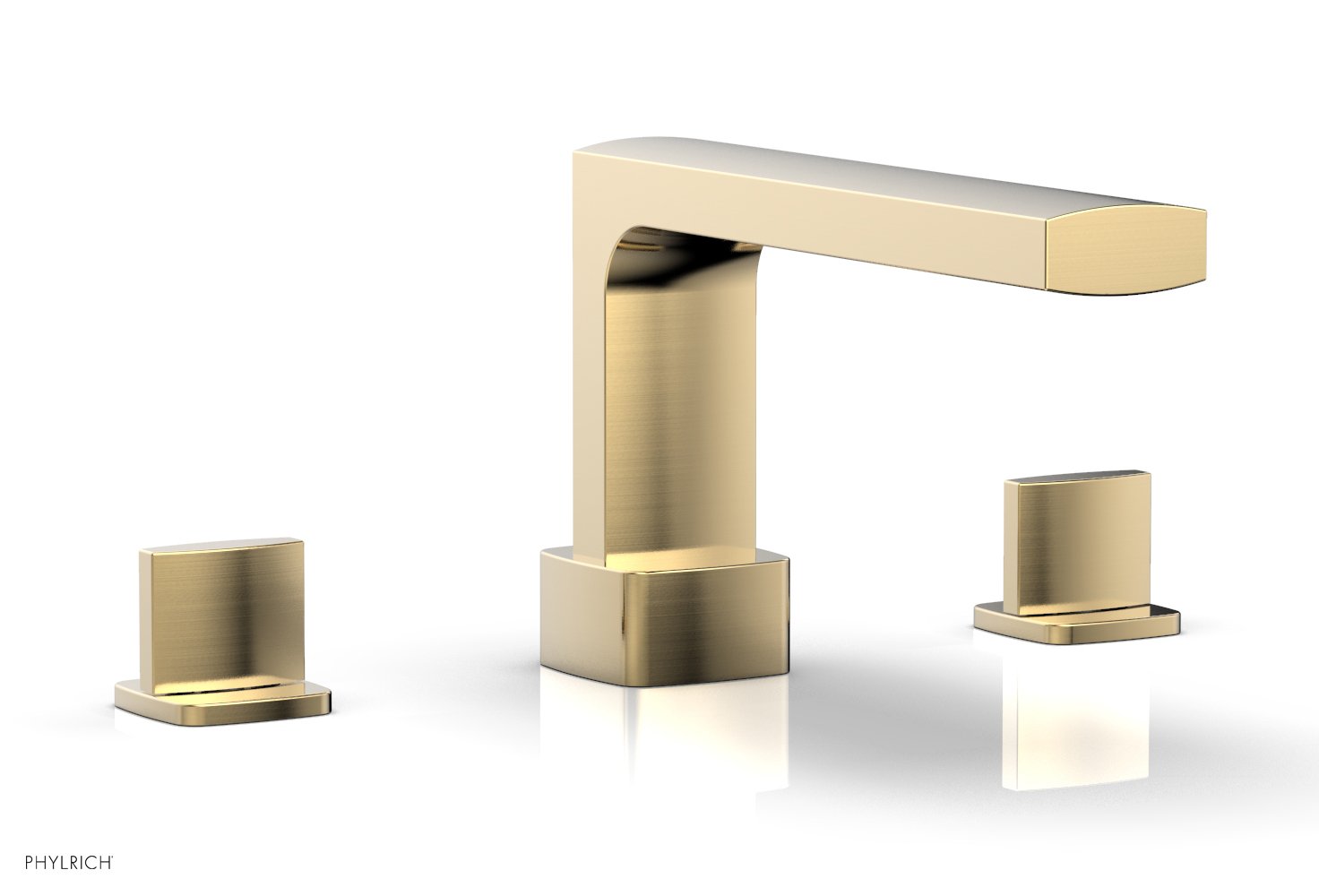 Phylrich RADI Deck Tub Set - Blade Handles