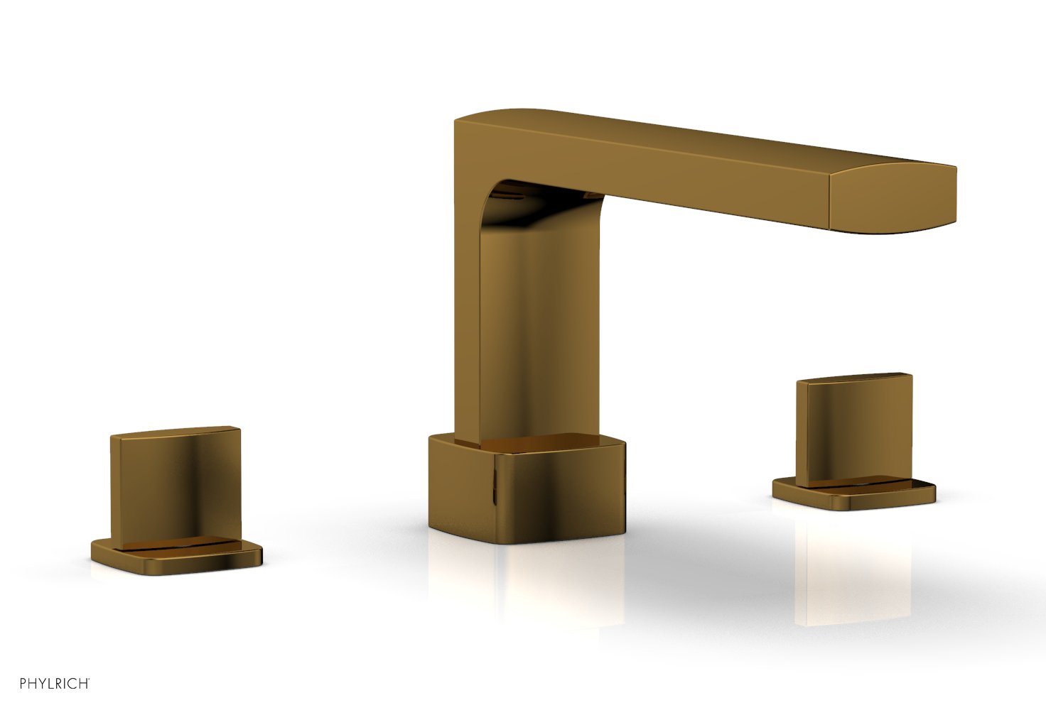 Phylrich RADI Deck Tub Set - Blade Handles