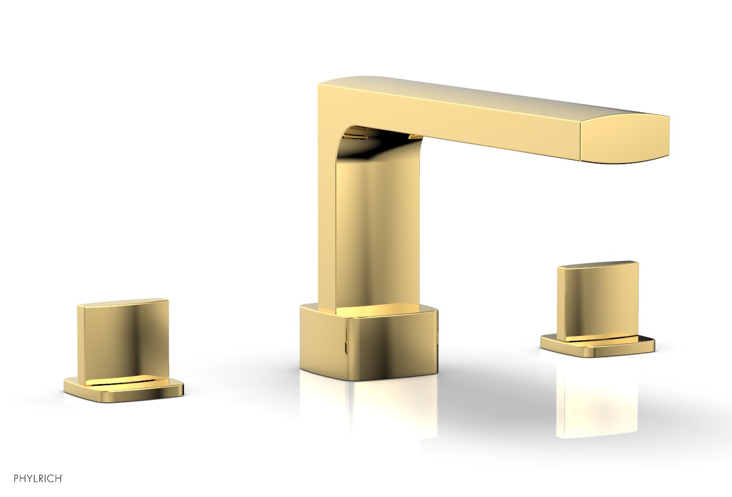 Phylrich RADI Deck Tub Set - Blade Handles