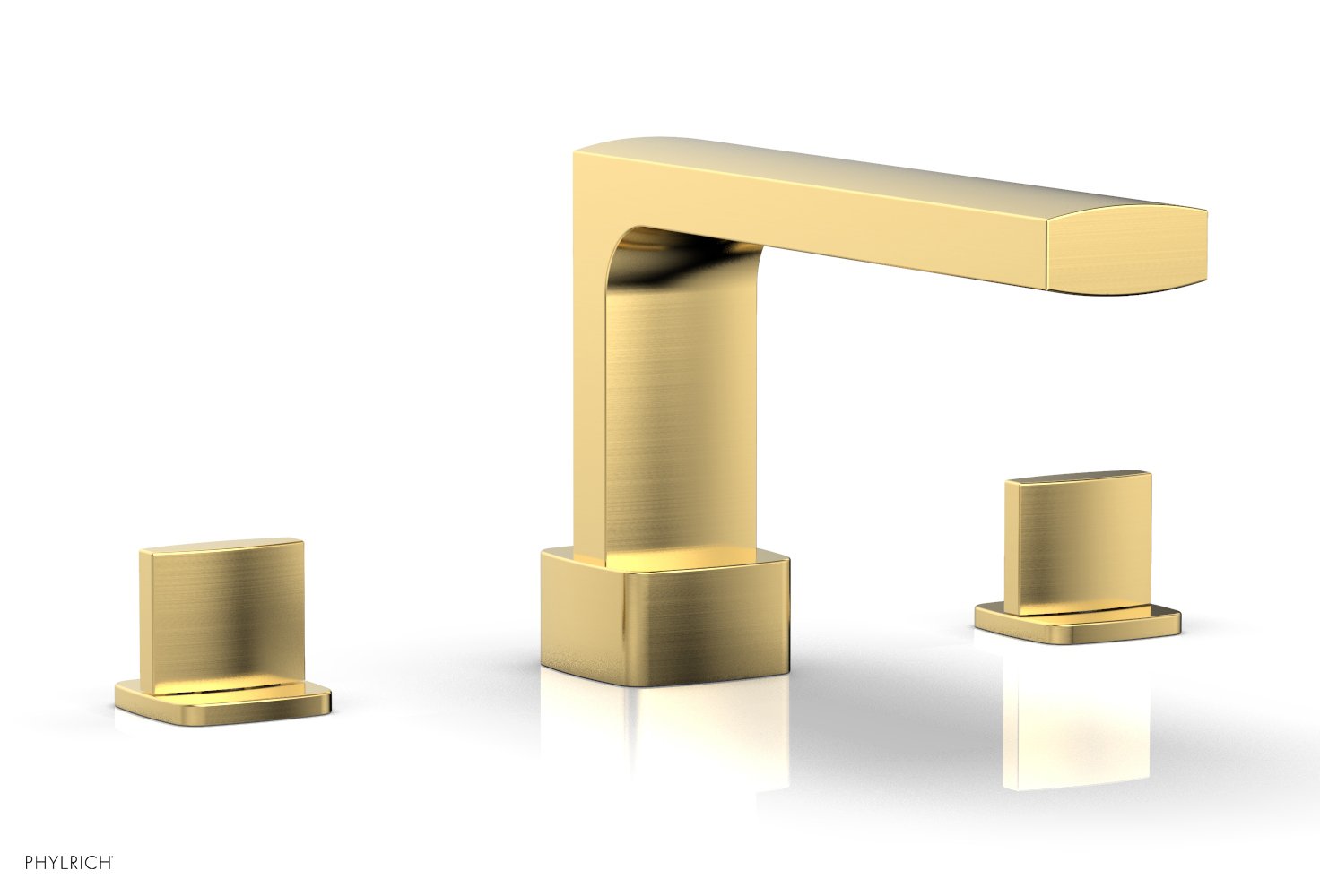 Phylrich RADI Deck Tub Set - Blade Handles