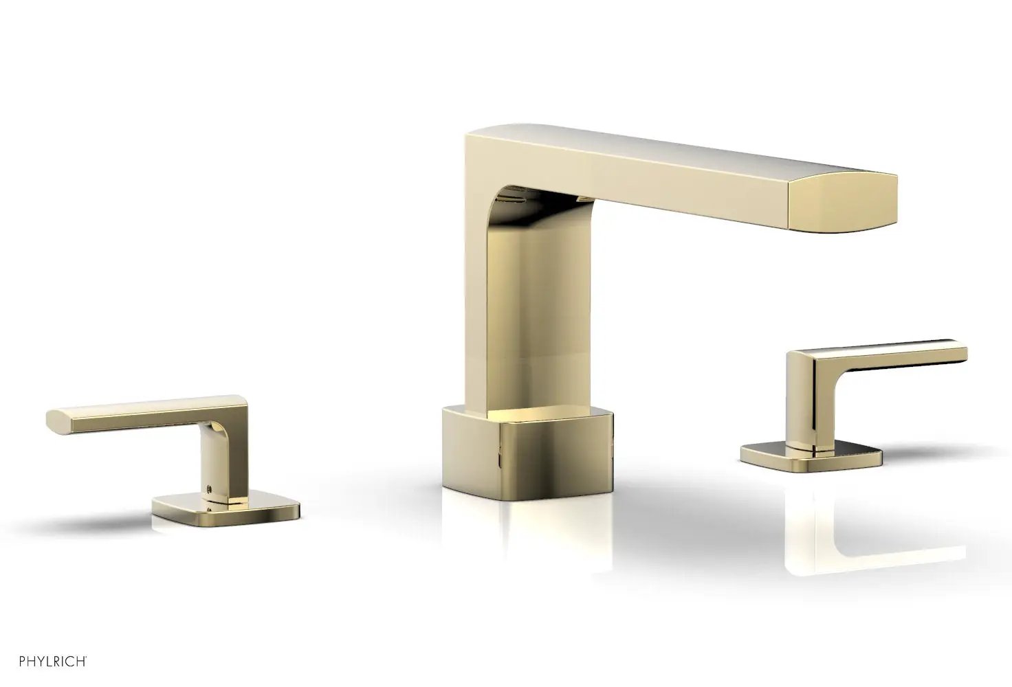 Phylrich RADI Deck Tub Set - Lever Handles by Phylrich