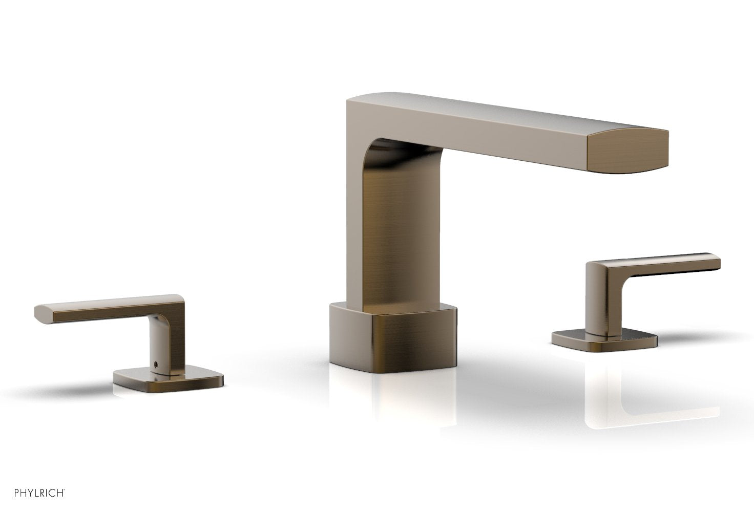 Phylrich RADI Deck Tub Set - Lever Handles