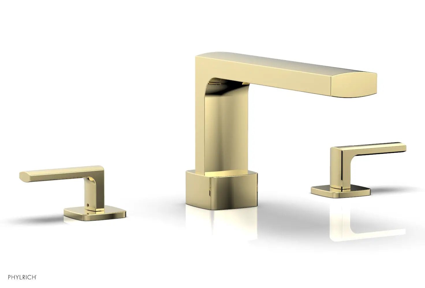 Phylrich RADI Deck Tub Set - Lever Handles by Phylrich