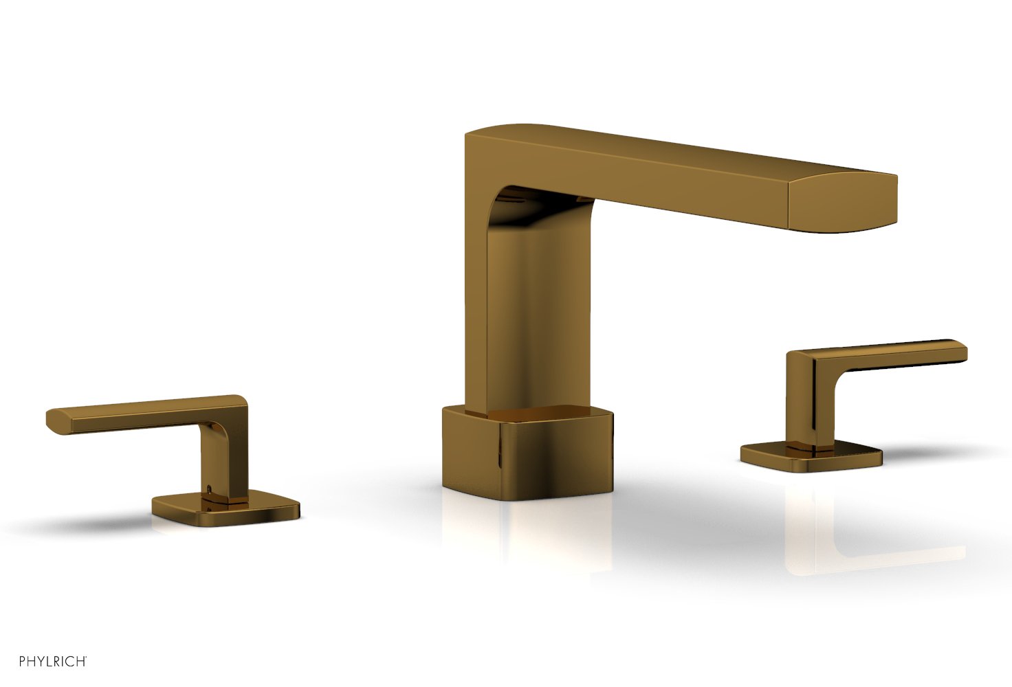 Phylrich RADI Deck Tub Set - Lever Handles