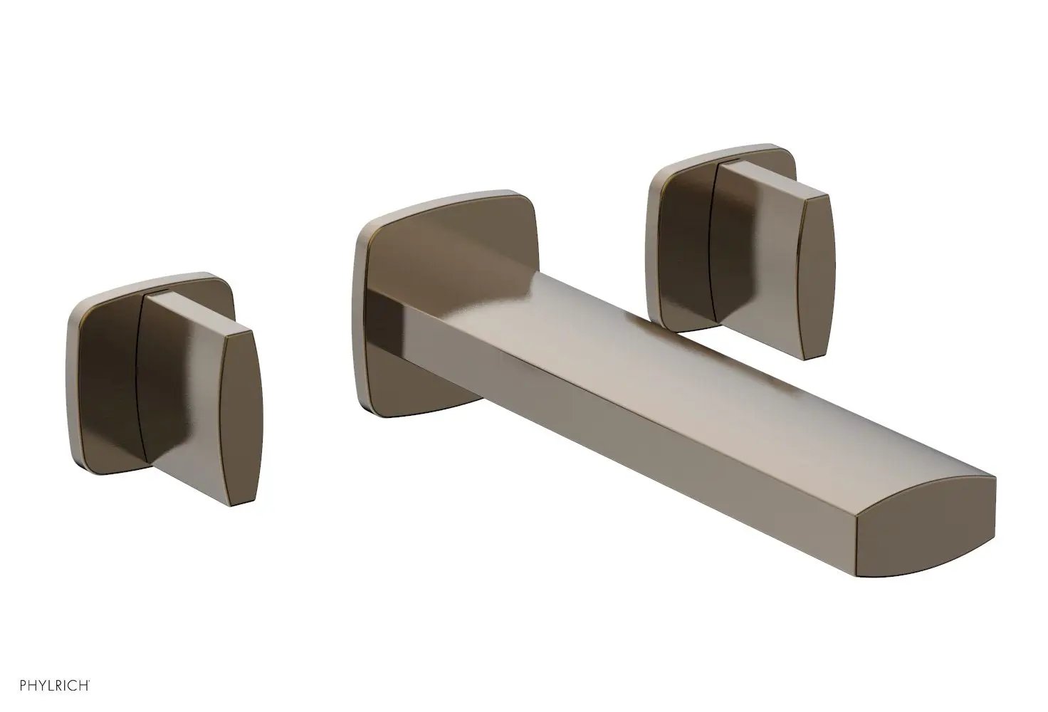 Phylrich RADI Wall Tub Set - Blade Handles by Phylrich