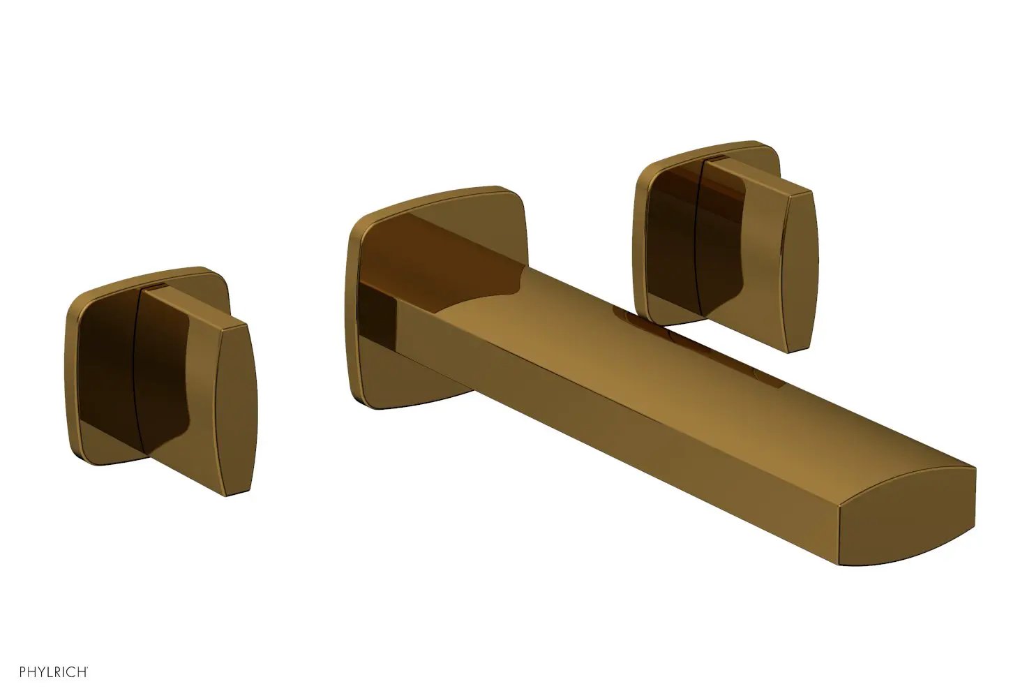 Phylrich RADI Wall Tub Set - Blade Handles by Phylrich